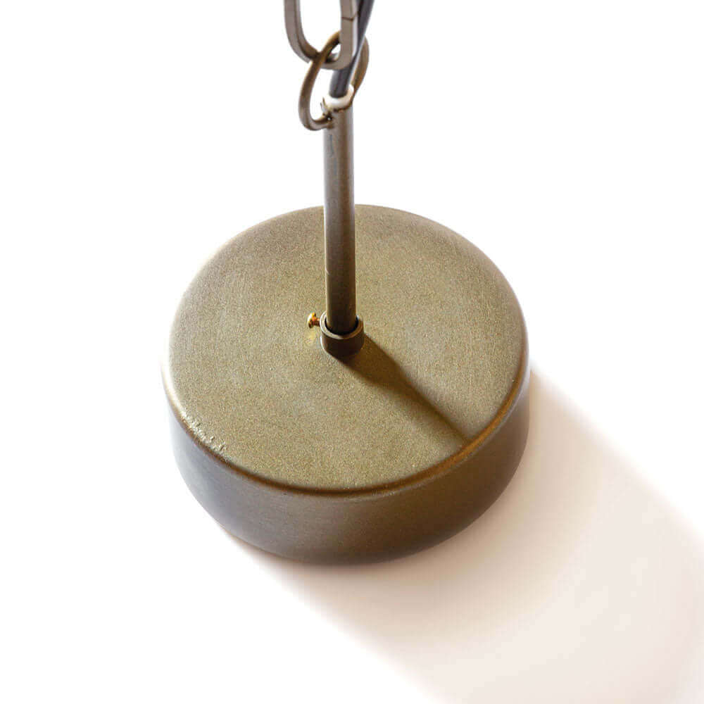 Industrial Brass Wire Cage Chandelier