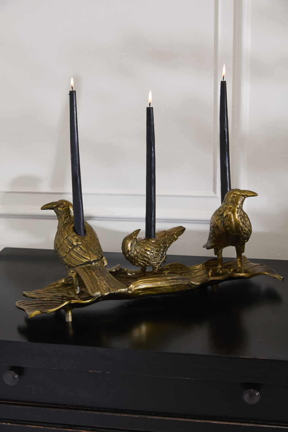 3 Ravens Candleholder