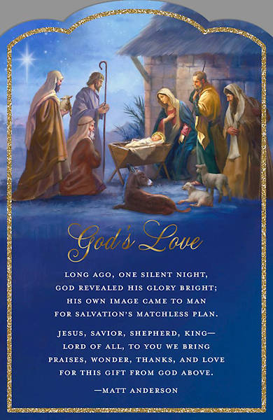 God's Love Nativity - 18 Premium Christmas Boxed Cards