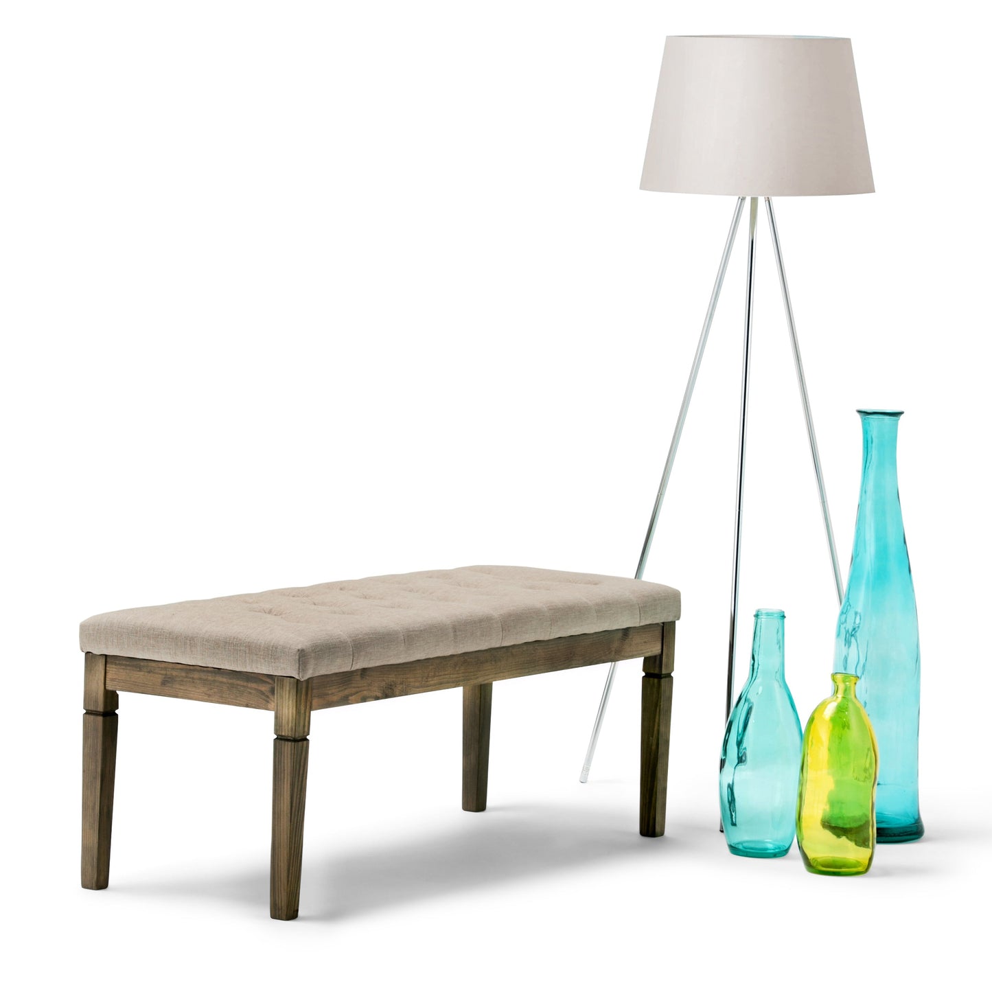 Waverly Tufted Ottoman Bench