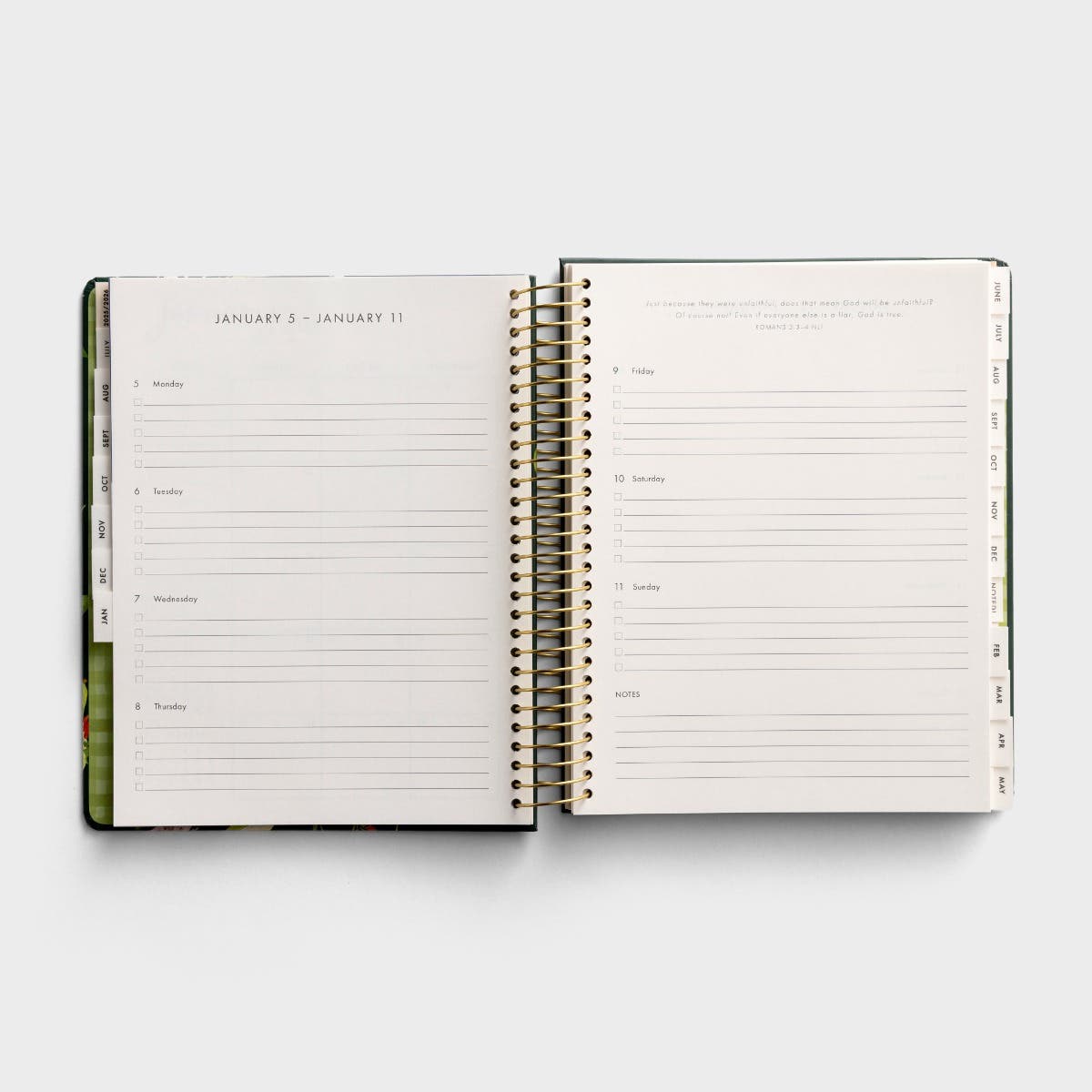 2025-2026 18-Month Premium Devotional Planner - Keep it Sweet