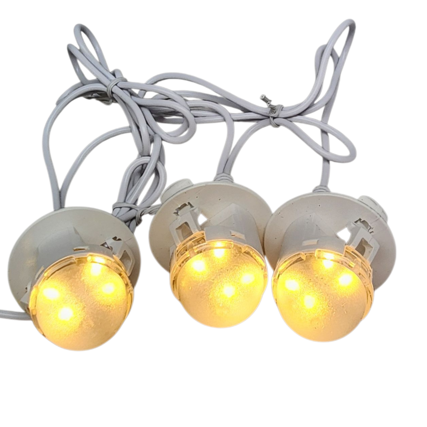 Three LED Light String - Type L To 3 Moonlander Clip Lights
