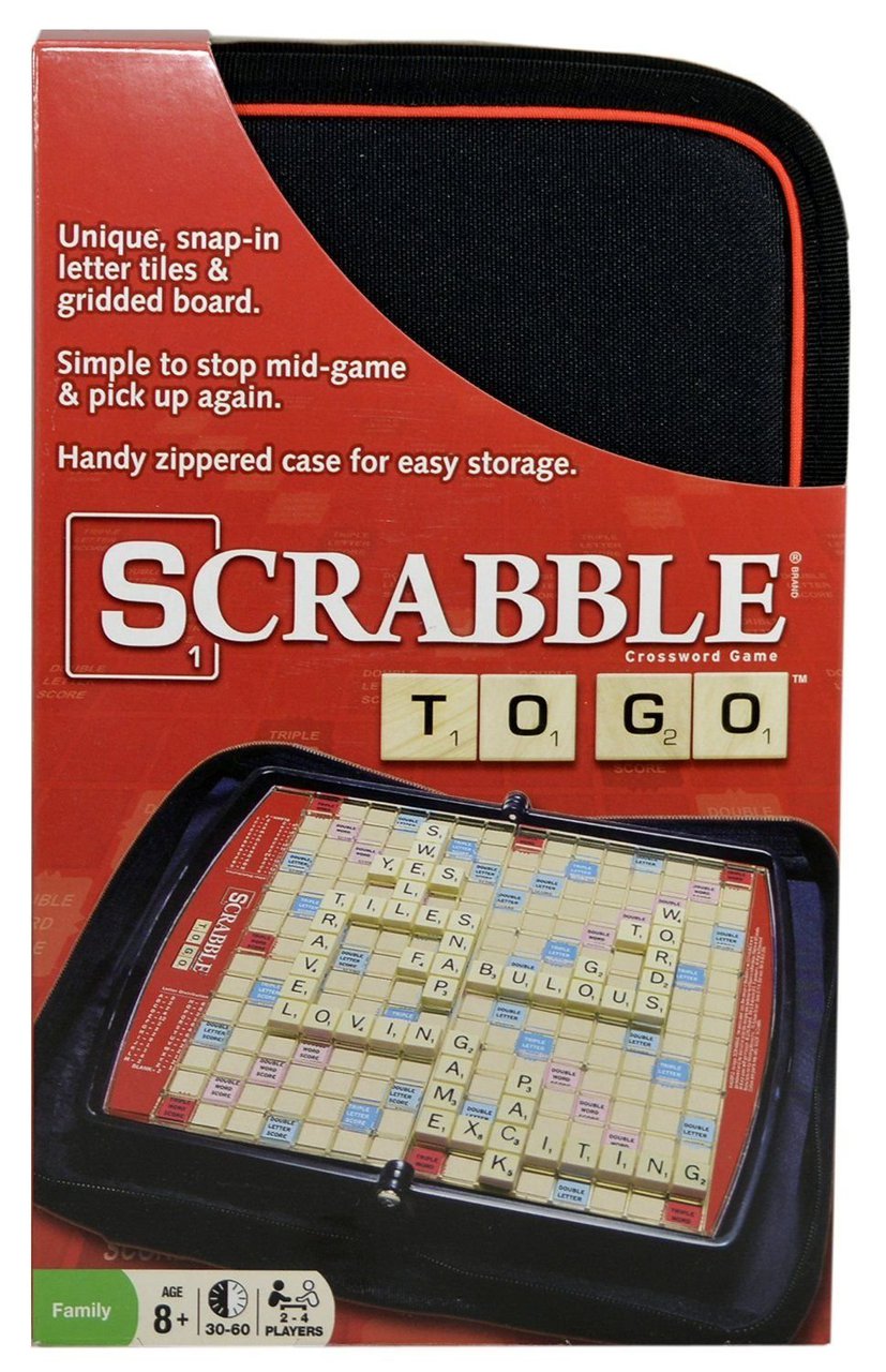 Scrabble To Go Board Game