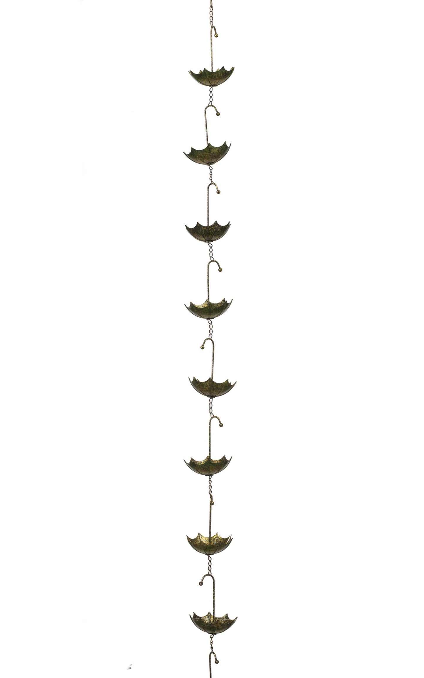 68" Metal Antique Rain Chain - Umbrellas