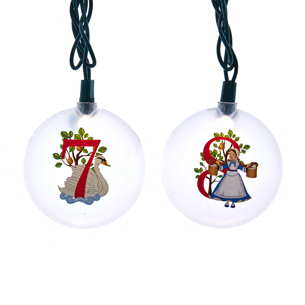 12 Days Of Christmas Light Set - 32 Feet Long