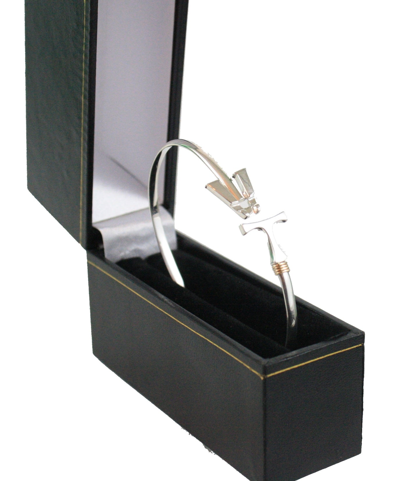 Vermont Hook Bracelet Silver - 3mm Band - 6.5 Inch