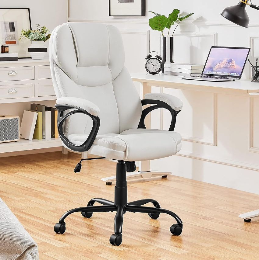 Executive Office Chairs in a stylish white design, perfect for modern workplaces and home offices.