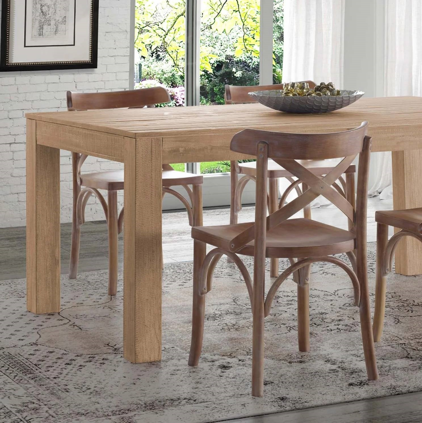 Rustic Dining Room featuring a wooden table and stylish chairs in a bright, airy space.