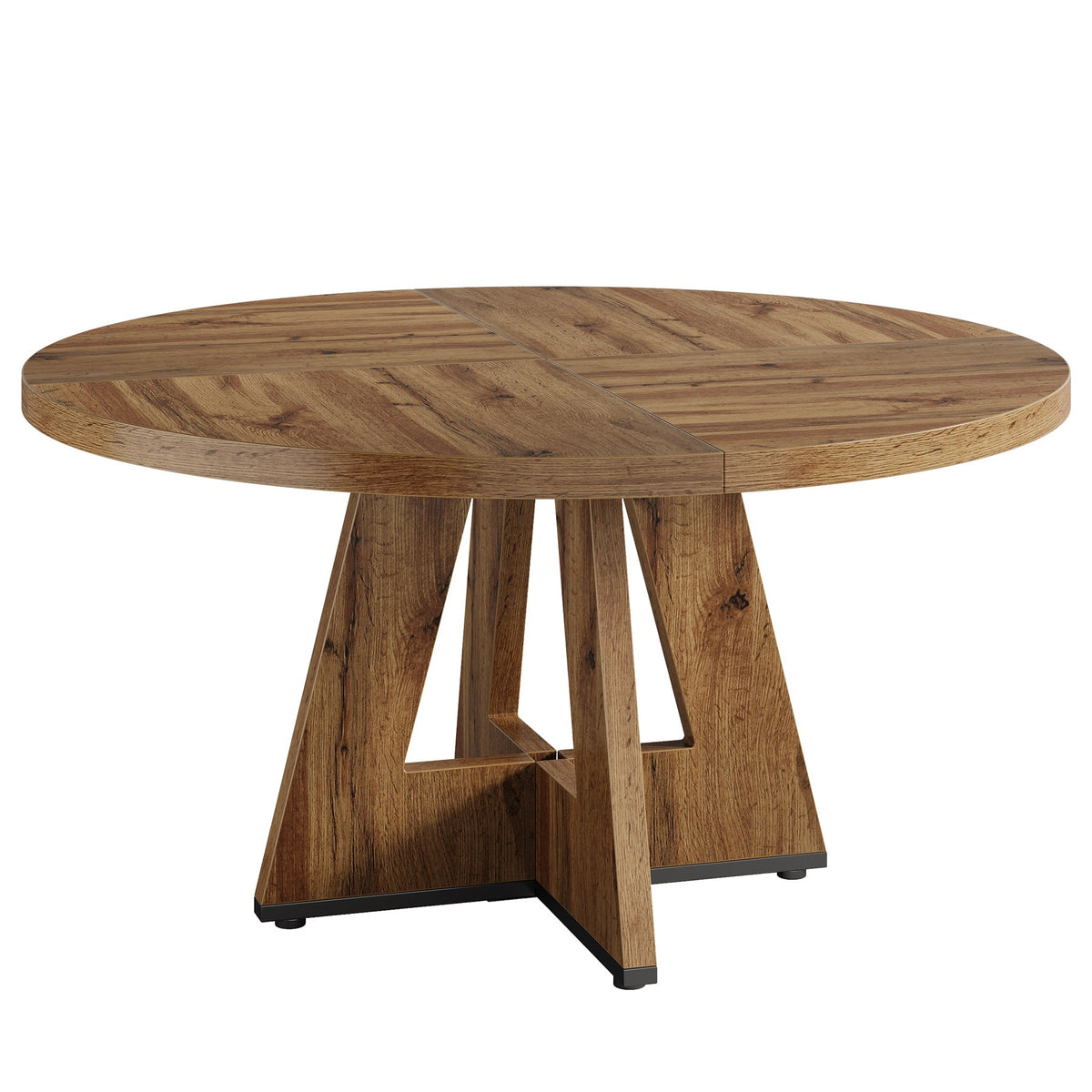 47" Round Farmhouse Dining Table