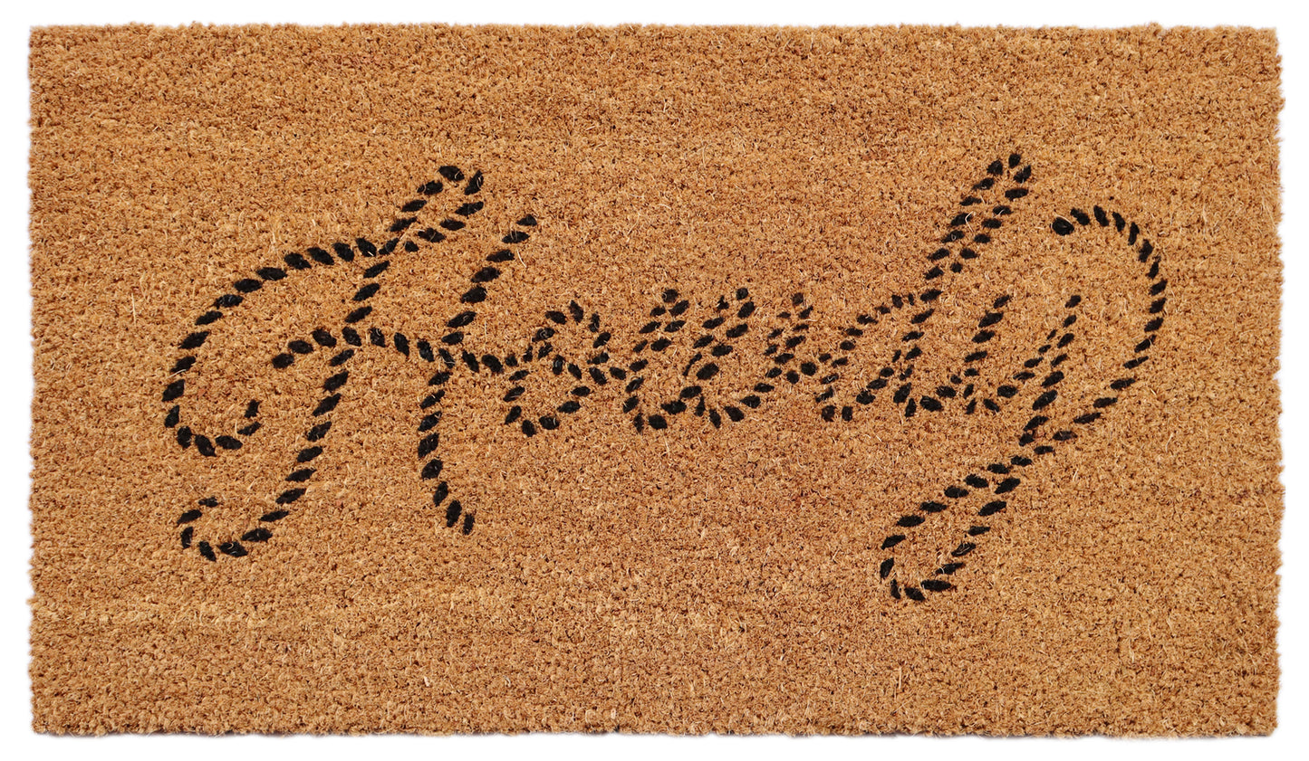 KAF Home Durable Natural Coir Doormats - 17" x 30"
