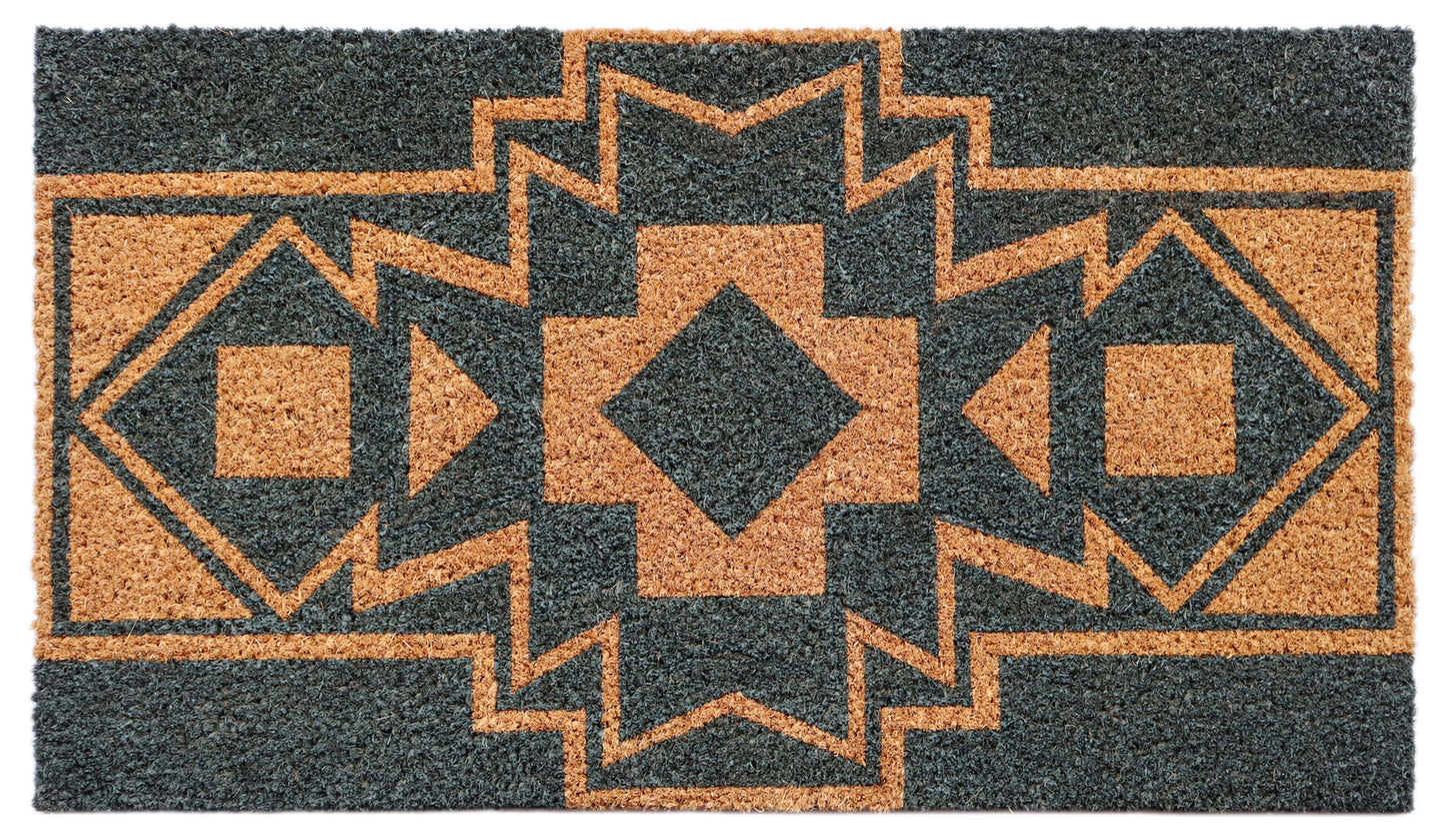 KAF Home Durable Natural Coir Doormats - 17" x 30"