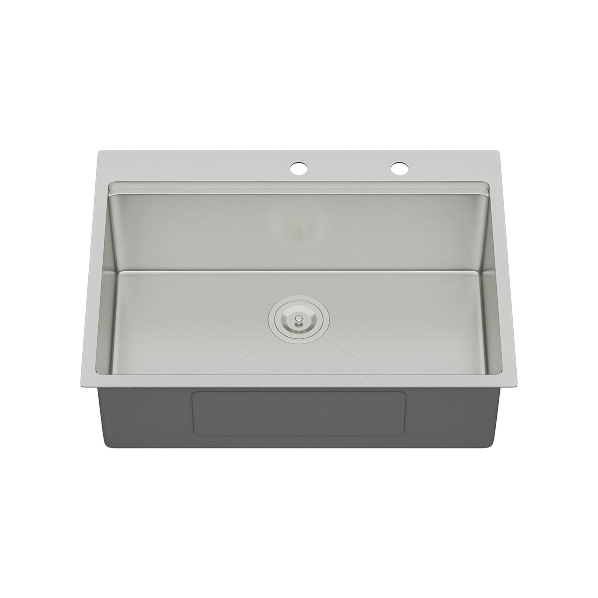 30 Drop Kitchen Sink - 30 x 22 x 10 Inch Kitchen Sink Drop-in Topmount Single Bowl
