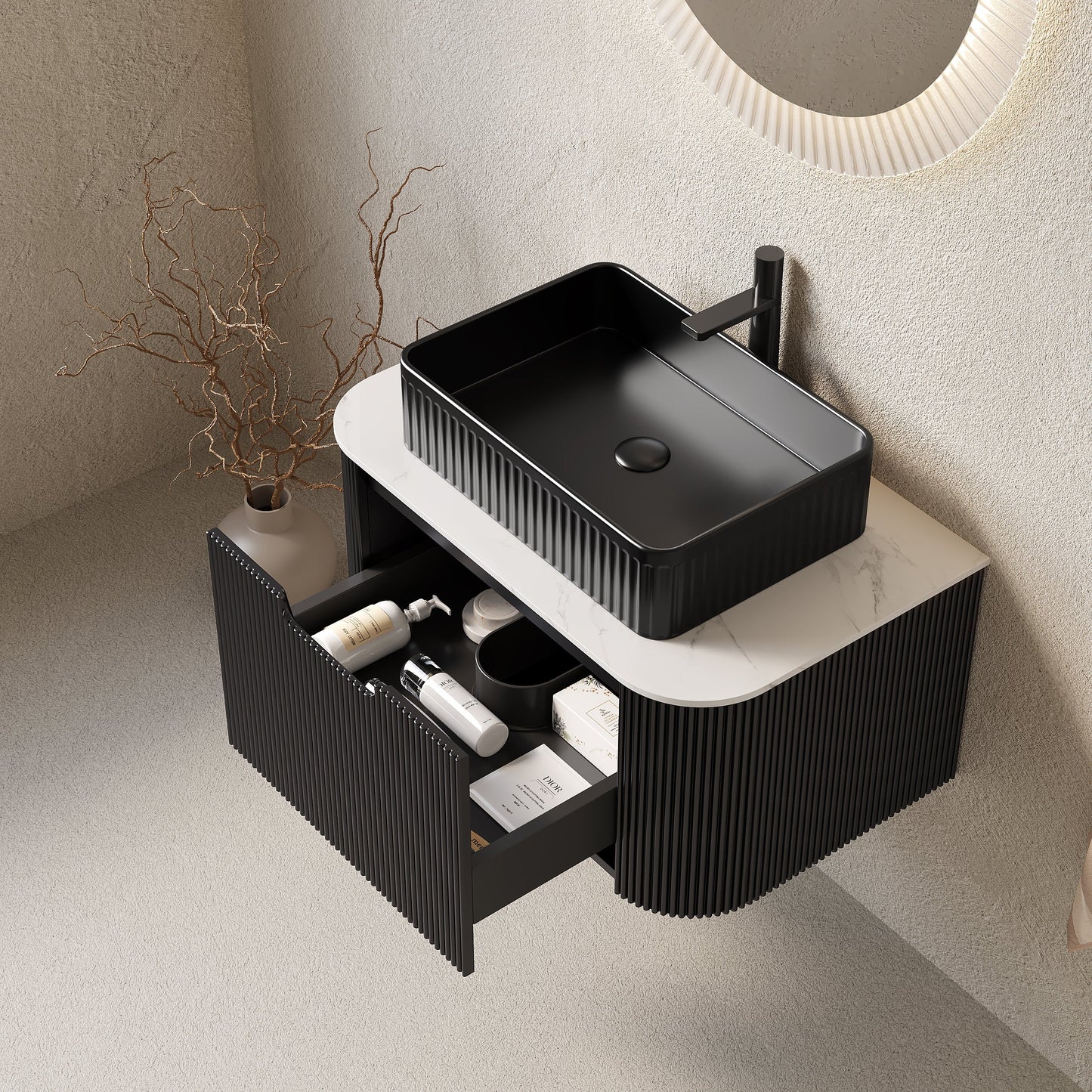 Dina 30" Bathroom Vanity & Sink