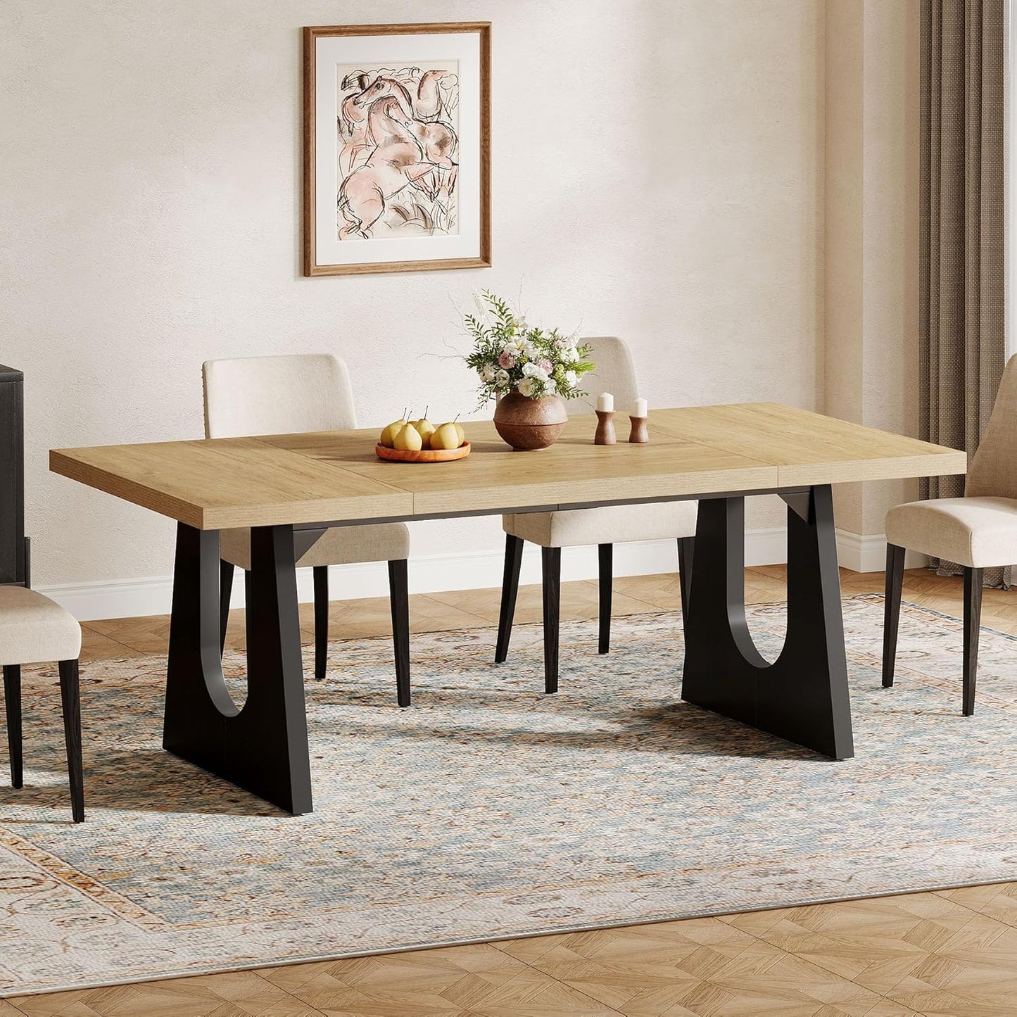 71" Farmhouse Dining Table