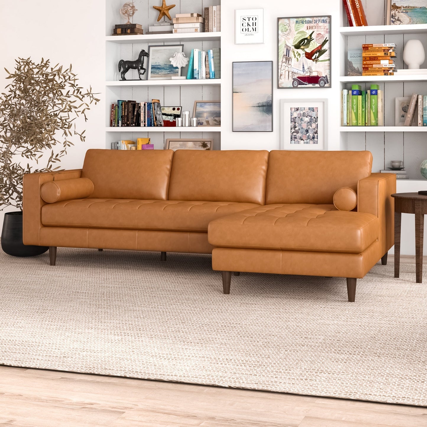 Anthony Corner Sectional Sofa Right Facing