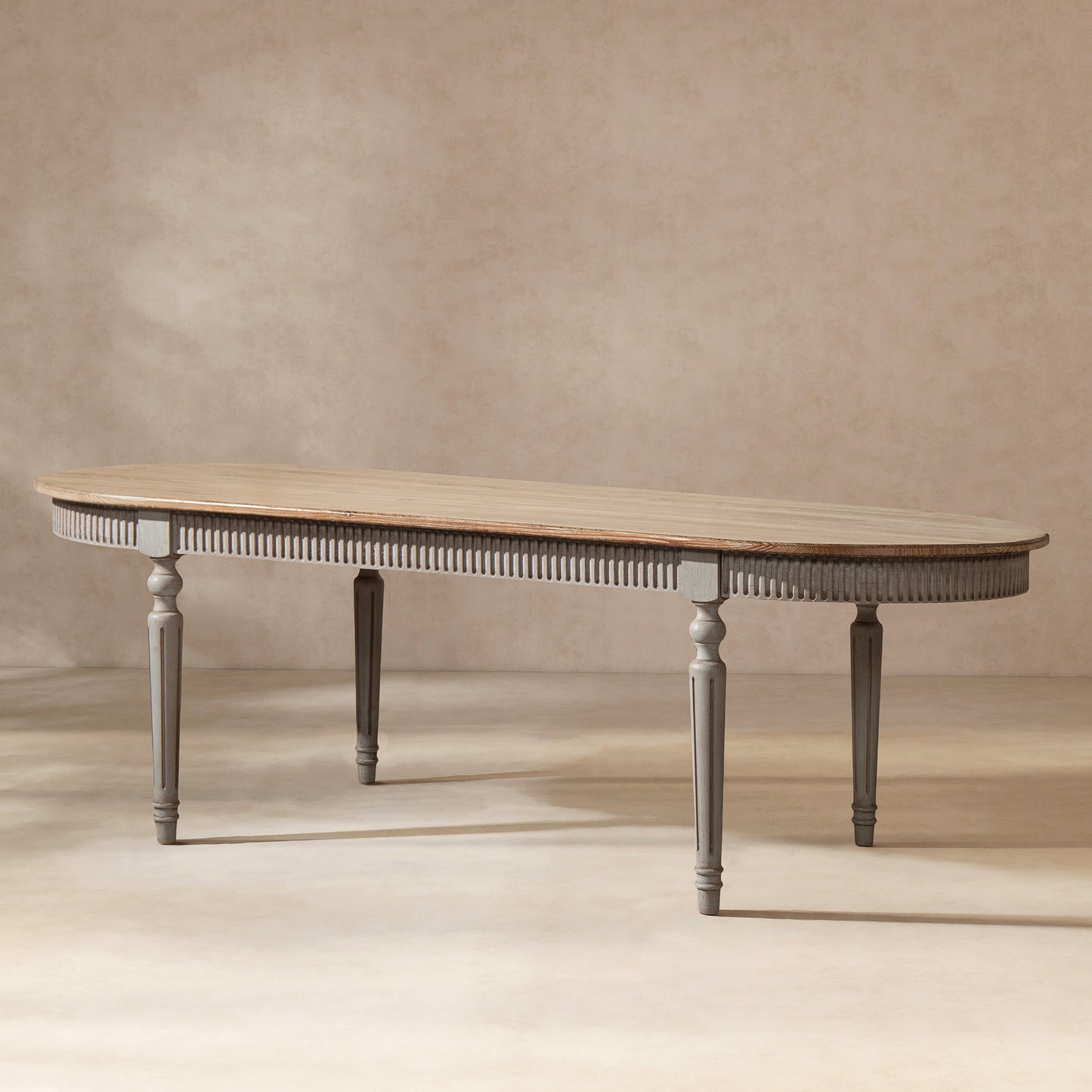 Colette 94" Reclaimed Wood Oval Dining Table