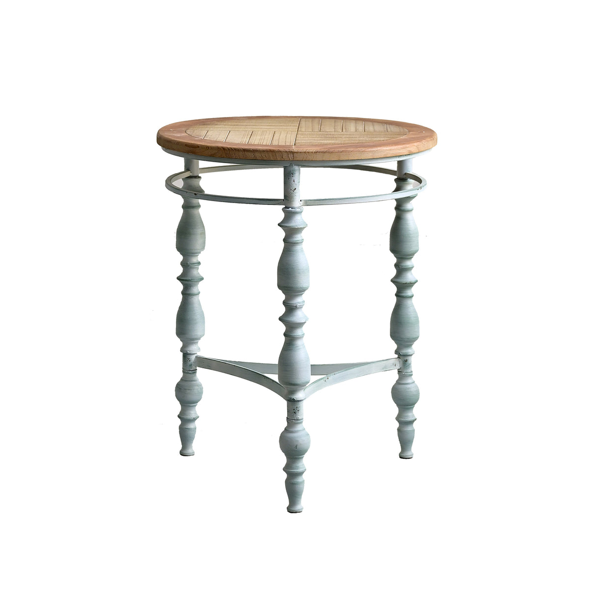 Accent Rustic Wooden Carved Coffee Table