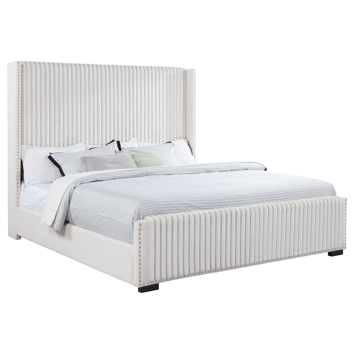 Ian Modern Upholstered California King Bed