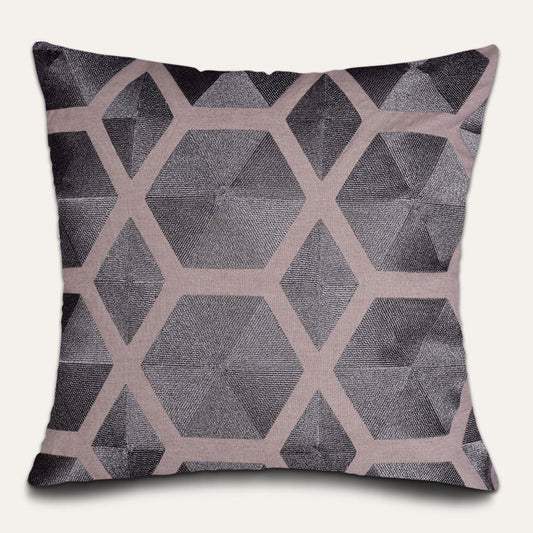 Brown Throw Pillow Covers | Decorative Cushion Covers with Zipper Closure - 20 x 20