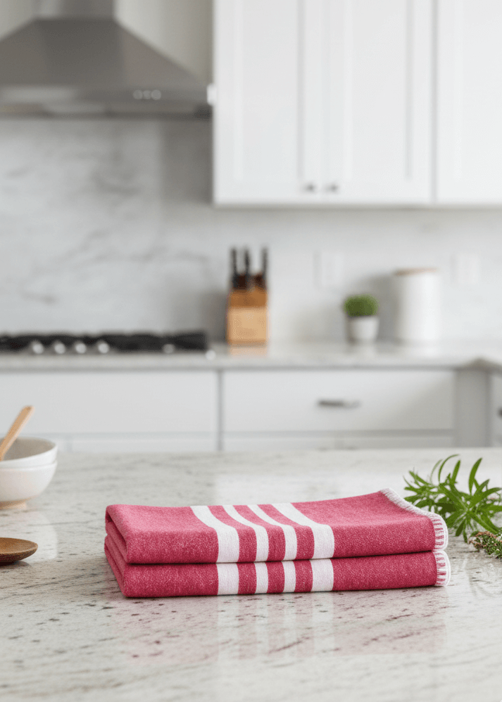 FARMHOUSE HAND TOWEL WITHOUT FRINGES (SET OF 2)