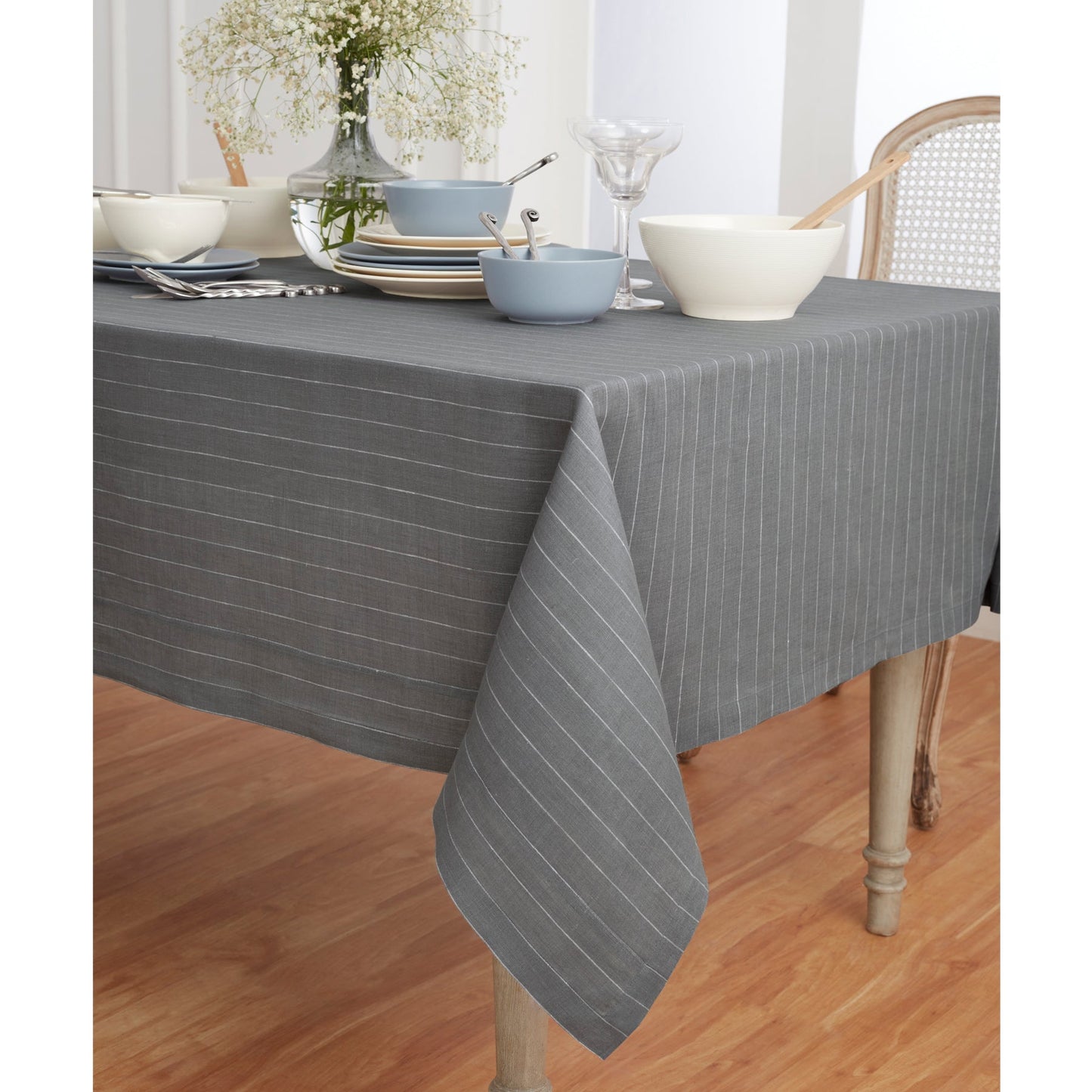 Pinstripe Tablecloth