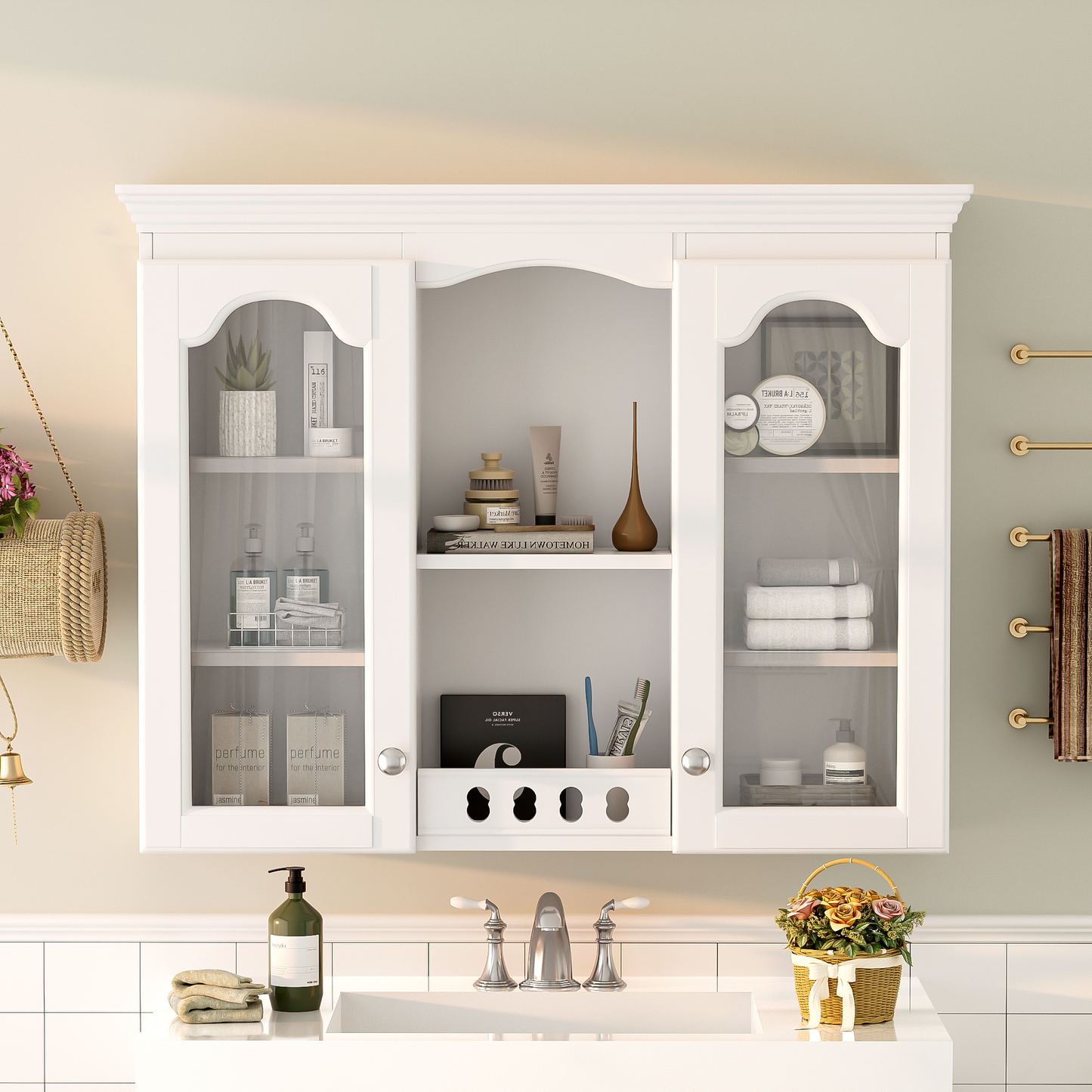 Wall Mounted Medicine Cabinet
