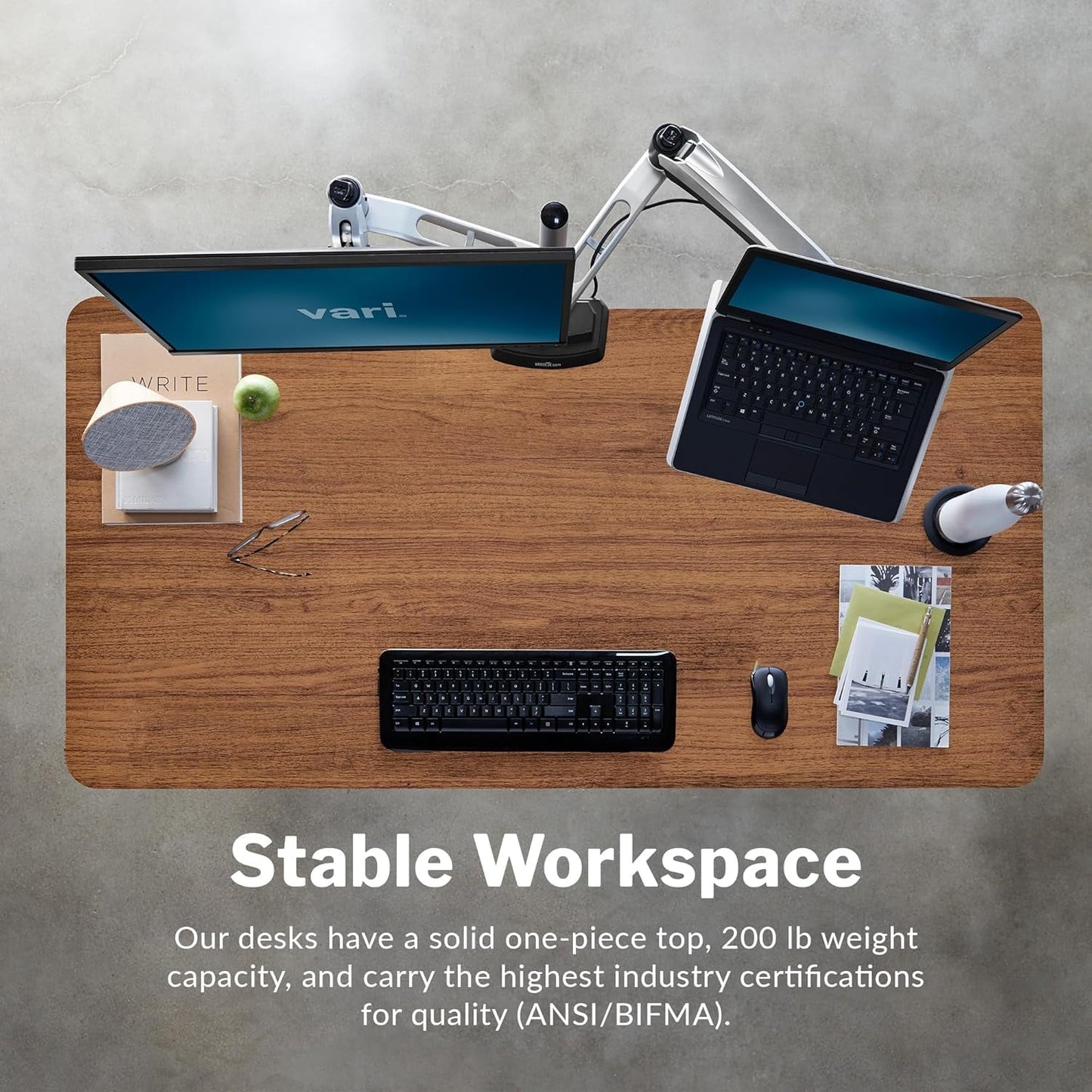 Electric Standing Desk 60x30 Memory Presets Studio