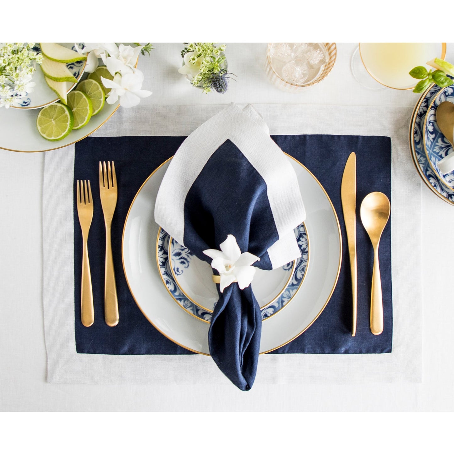 Festive Edge Napkins, Set of 4