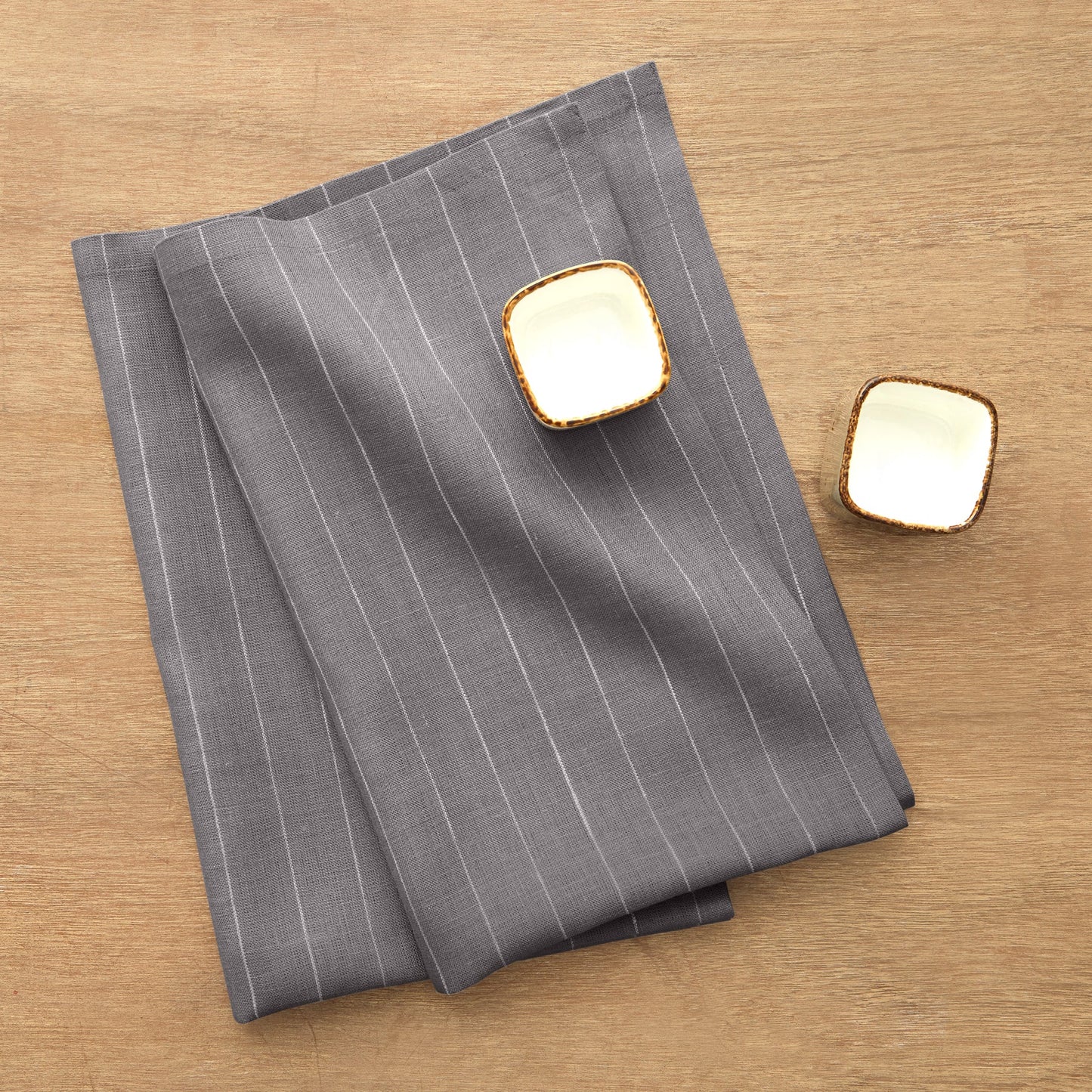 Pinstripe Kitchen Towels, Set of 2