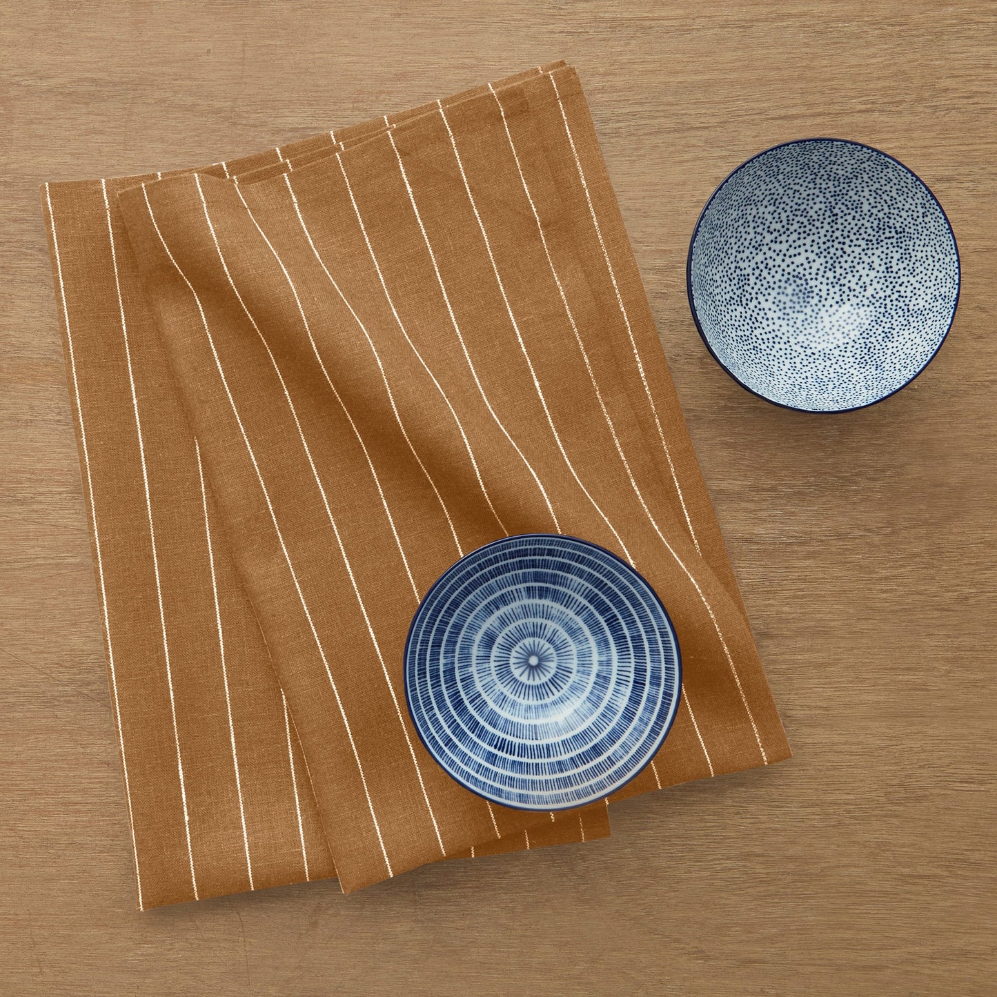 Pinstripe Kitchen Towels, Set of 2