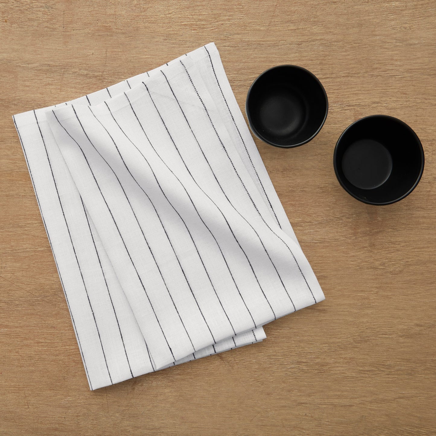 Pinstripe Kitchen Towels, Set of 2