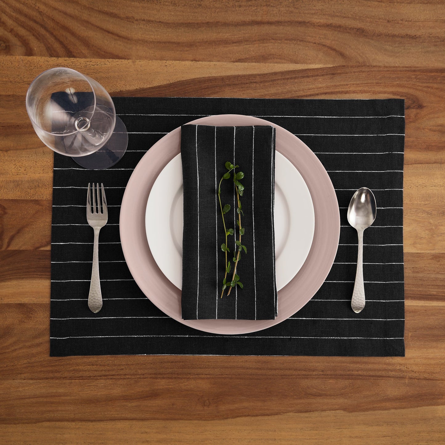 Pinstripe Placemats, Set of 4
