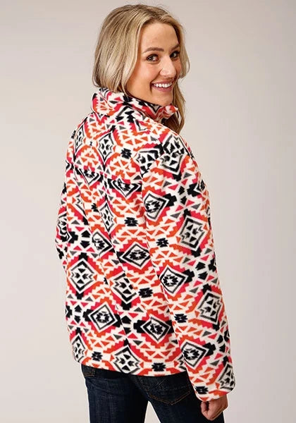 Roper 1350 Polar Print (Multi) - Women's Fleece Pullover