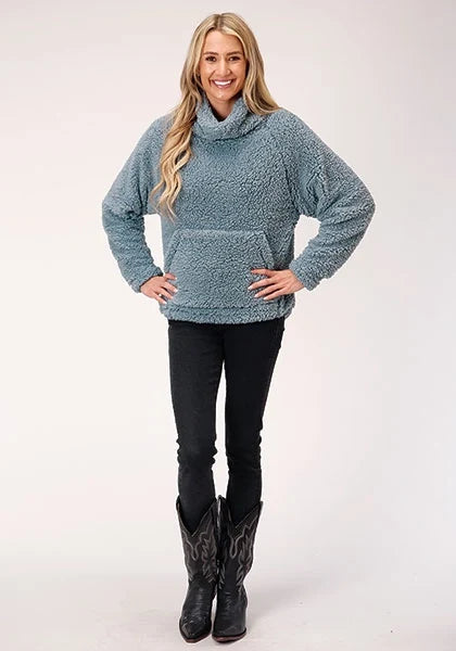 Roper 1346 Polar (Blue) - Women's Fleece Pullover