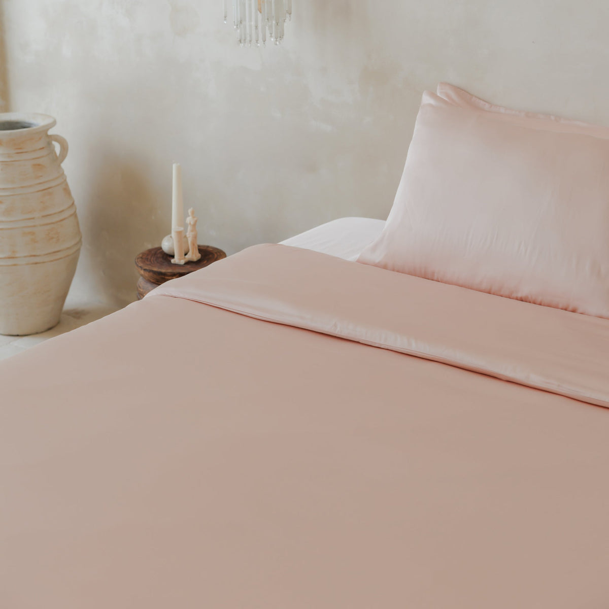 Organic Bamboo Sateen Bed Sheet Set