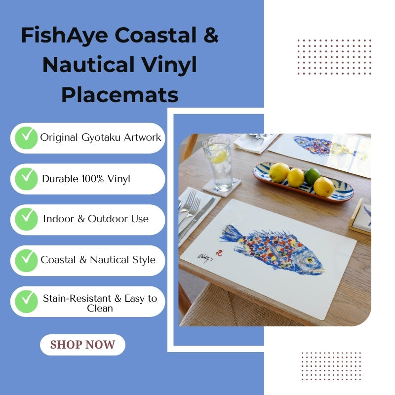 African Pompano Placemat | Ocean-Inspired