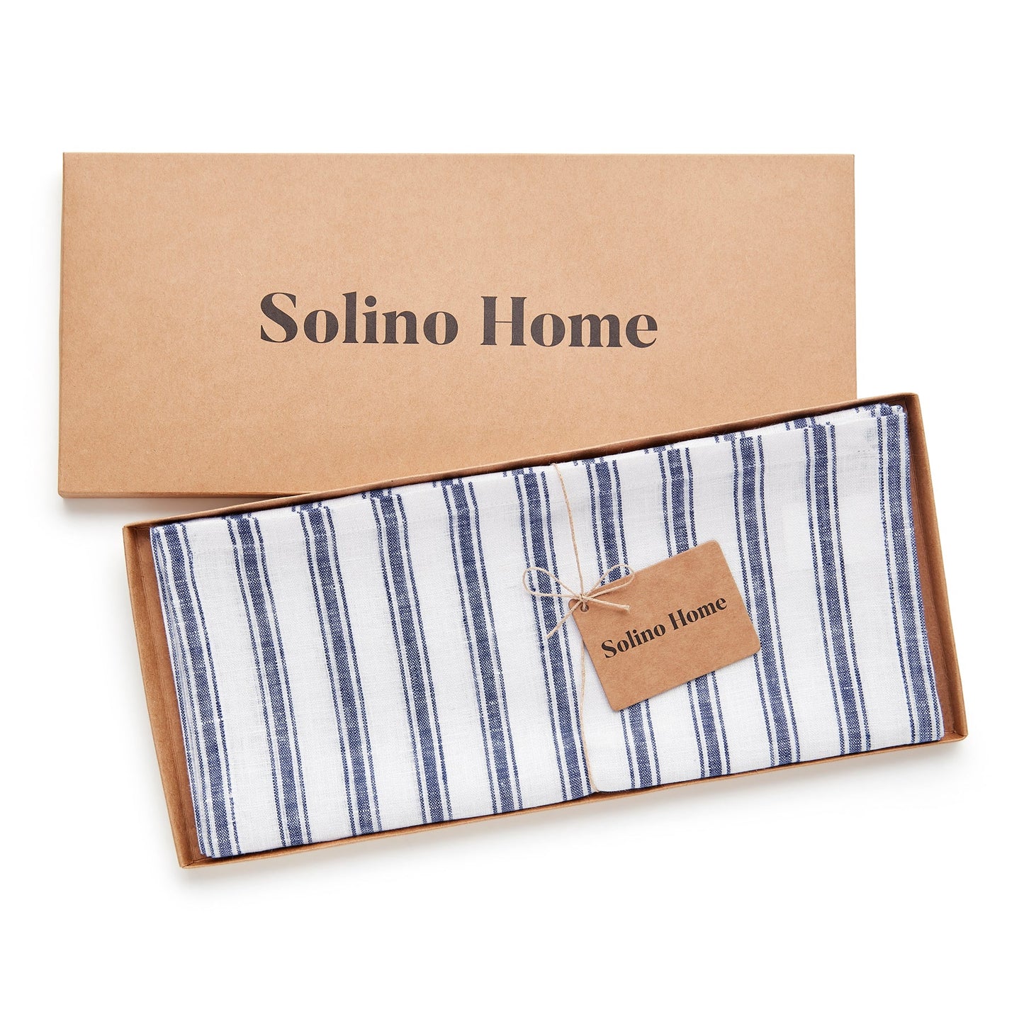 Capri Ticking Stripe Table Runner