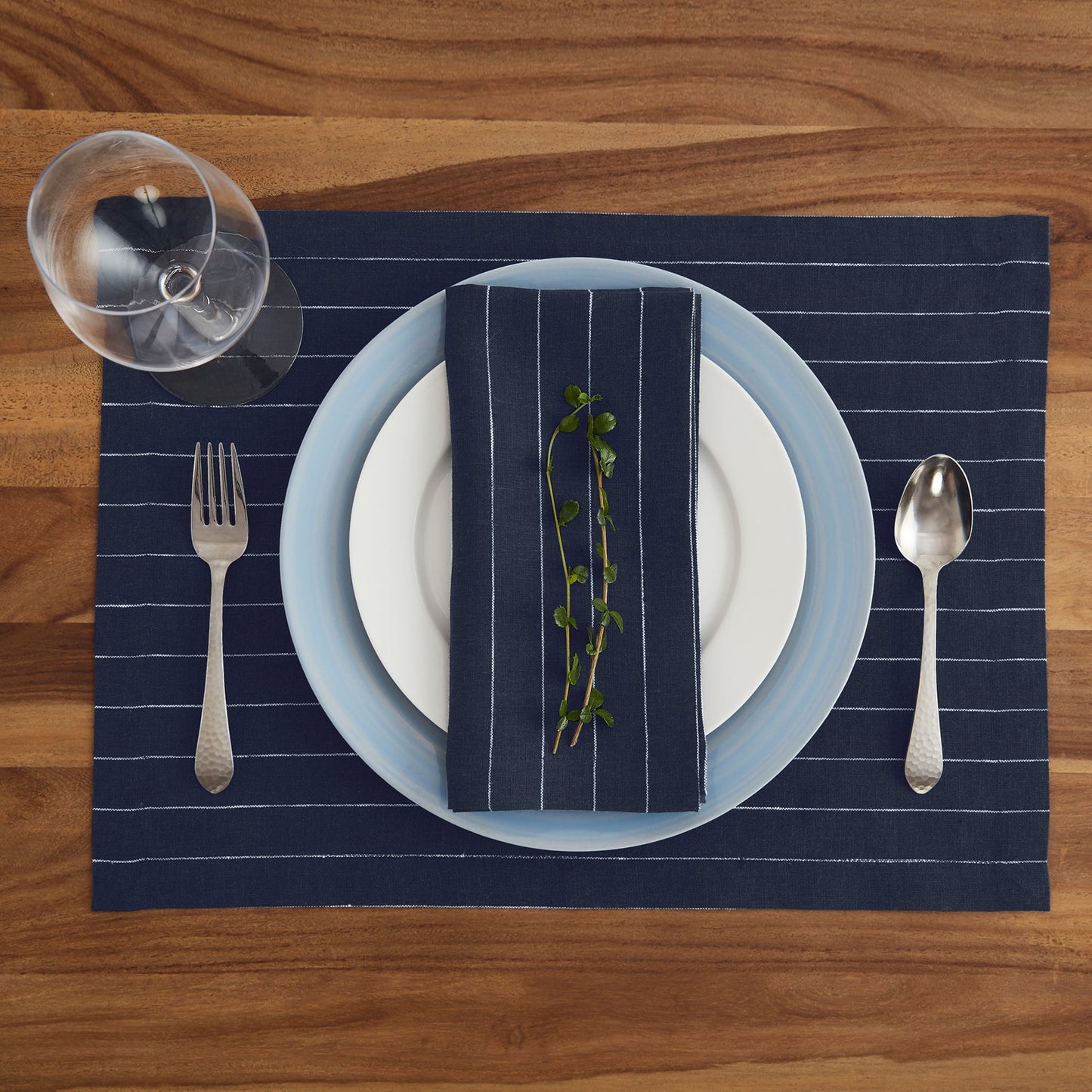 Pinstripe Placemats, Set of 4