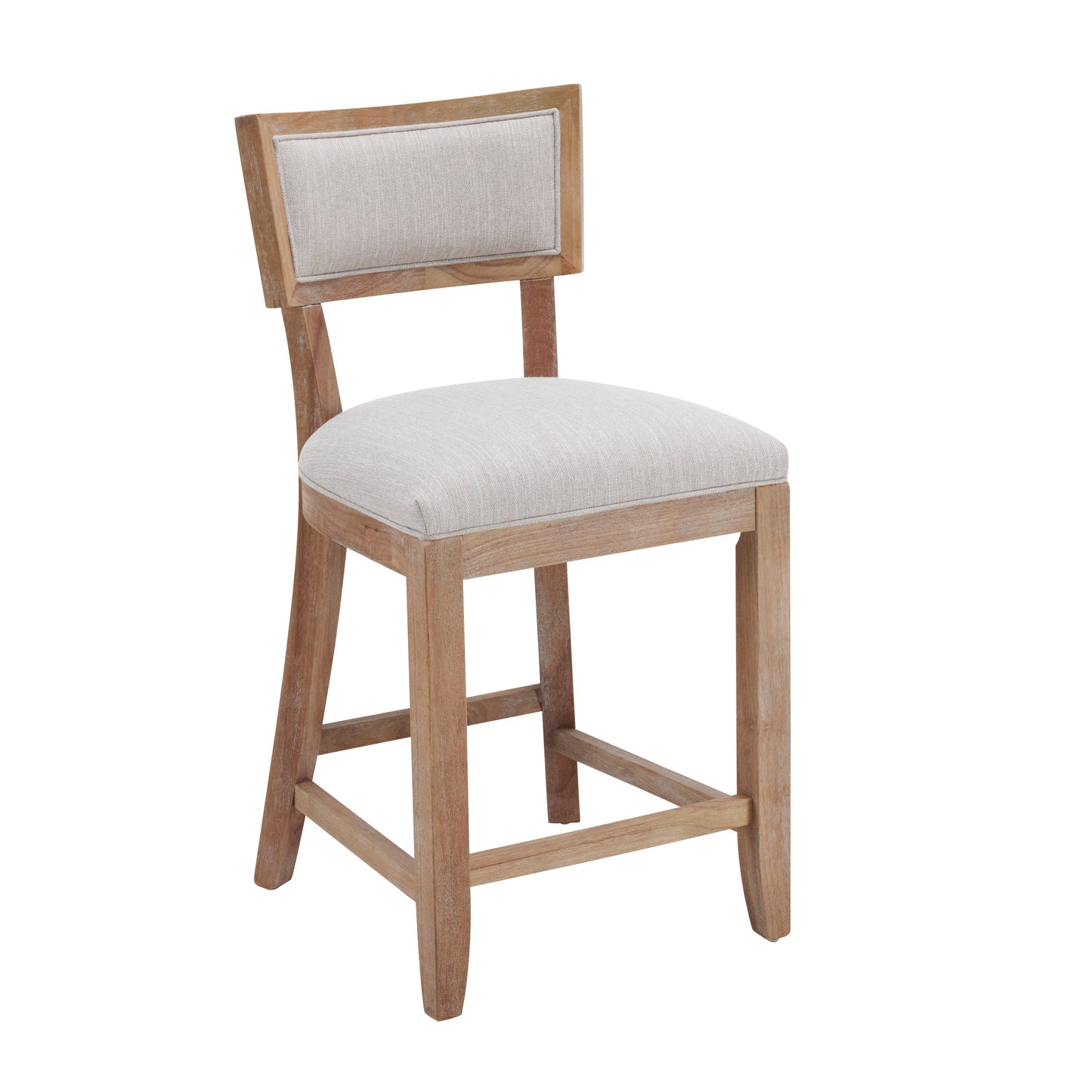Upholstered Counter Height Bar Stools Set of 2