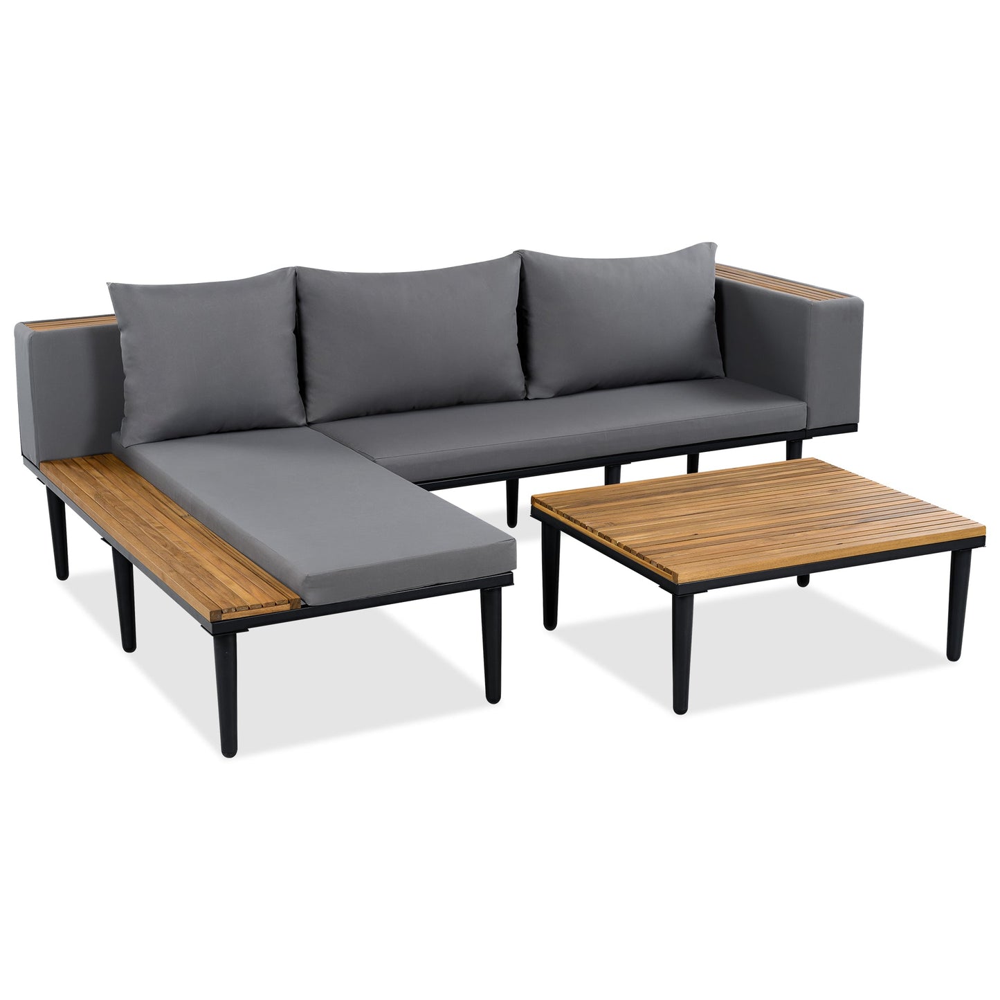 Luxury Patio Furniture Set with Removable Cushions