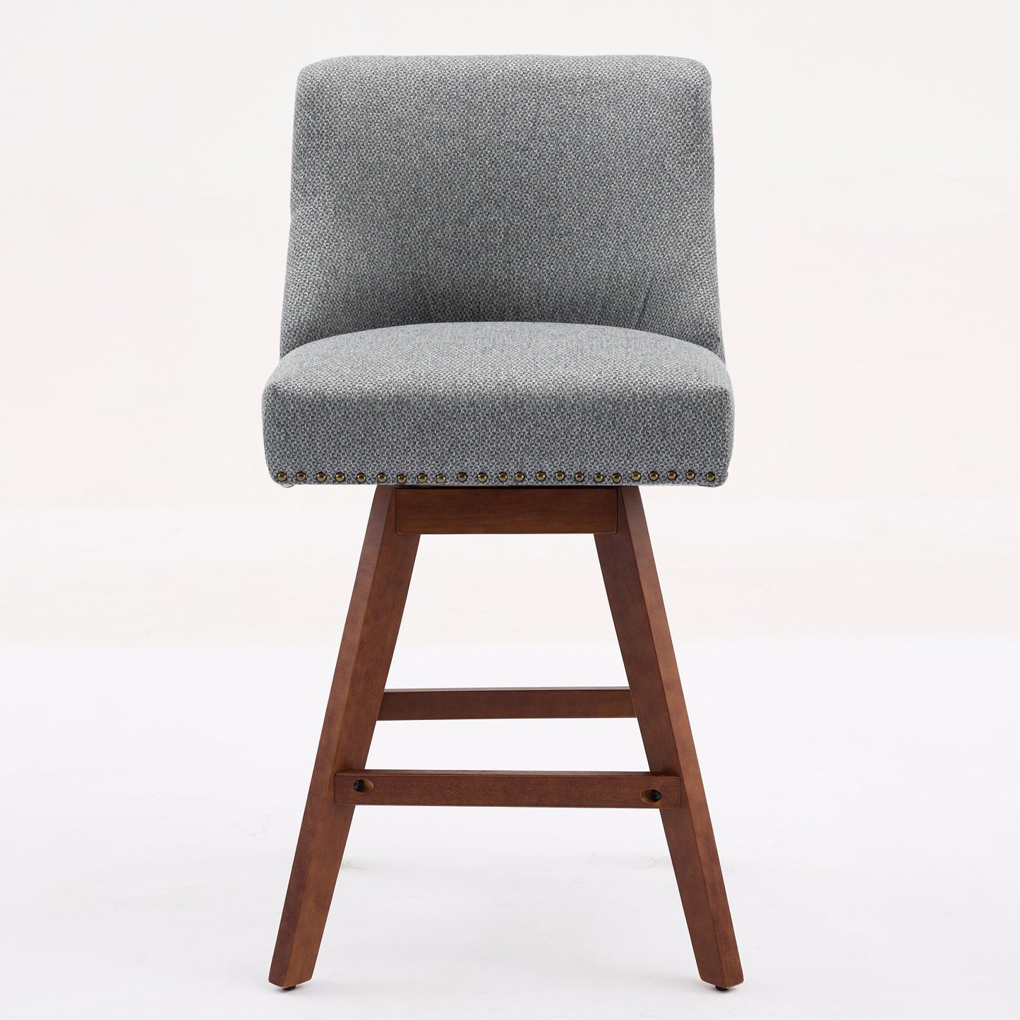 Counter Height Swivel Barstools Set of 2