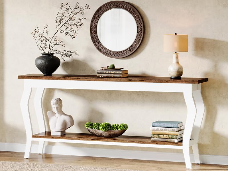 70.9" Vintage French Console Table