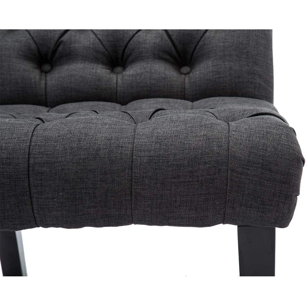 Gray Accent Chair With Wood Legs For Living Room Decor
