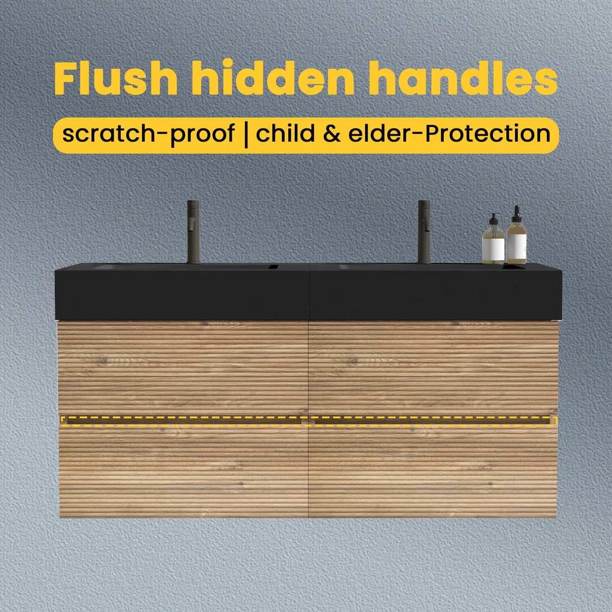 Grace 48" (24inch*2) Rough Bathroom Vanity