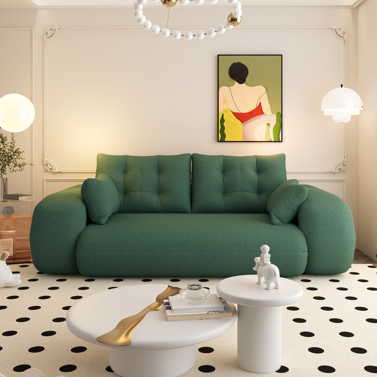 78.7" Multi-Functional Foldable Sofa Bed