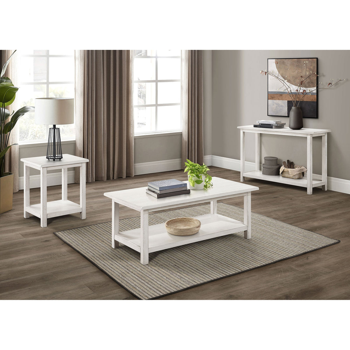 Castleton Distressed Two-Piece Table Set