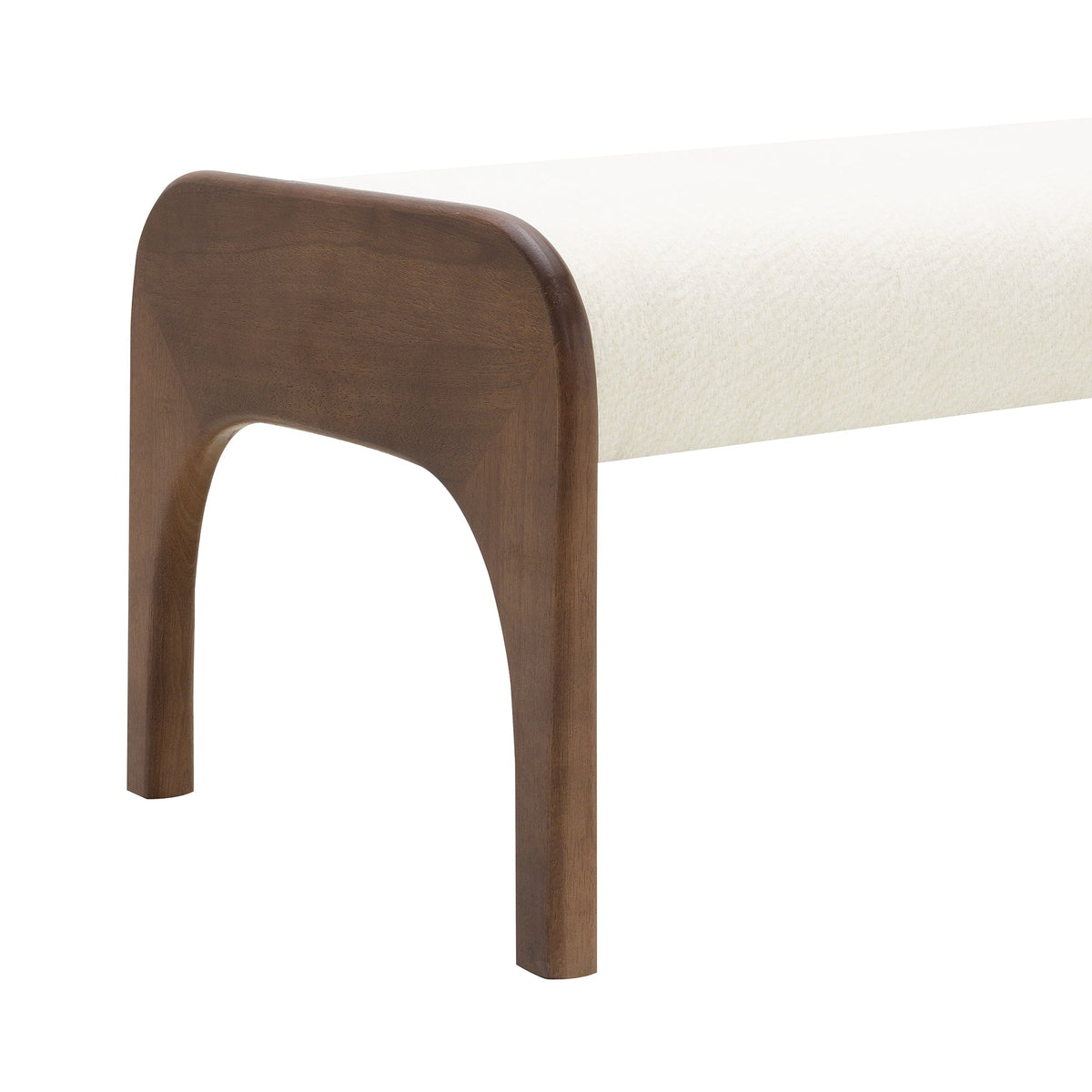 50.25 Inch Upholstered Long Bench