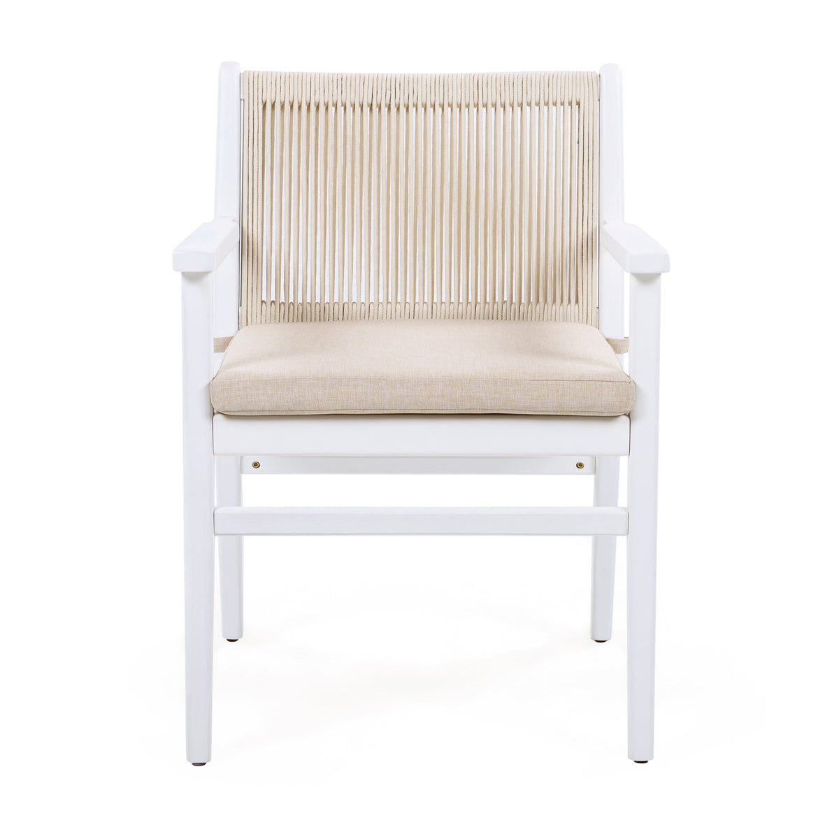 Acacia Wood Outdoor Dining Chairs Set of 2