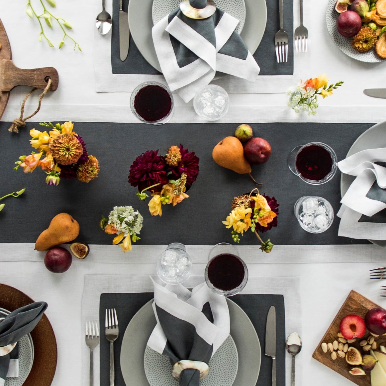 Festive Edge Napkins, Set of 4