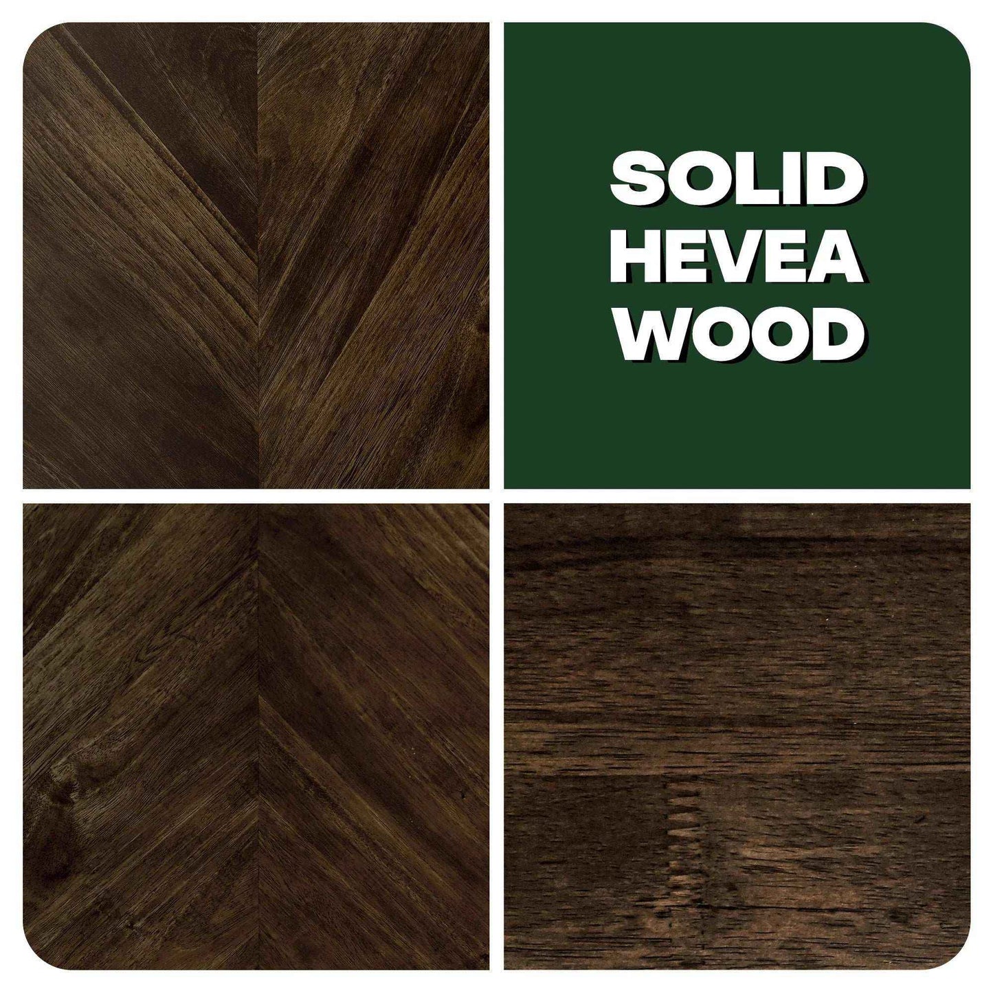 Acacia Solid Wood Bed Frame - Alander Deluxe Platform Bed